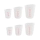 thumbnail image 1 of Juegos de tazas de medición de silicona de 6 piezas actualizados Esprime y vierta tazas de medición líquidas tazas de fusión de chocolate flexibles, 1 of 3
