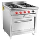 thumbnail image 2 of Cocina Industrial con horno 4 platos, 50x50 cm, 2 of 6