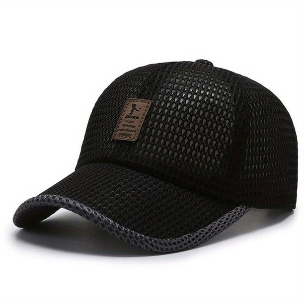 Men's Summer Breathable Mesh Visor Baseball Cap