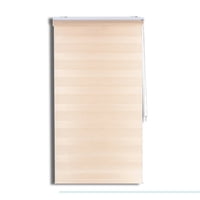 Cortina Roller Duo Zebra Día Y Noche Beige 200 X 250 Cm Sin Cenefa Sunfree