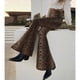thumbnail image 3 of Calza Flare Mujer Animal Print Primavera Verano Tiro Alto 7025, 3 of 5