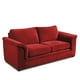 thumbnail image 2 of Sofa Ancona 3 C Tela Velvet Burdeo, 2 of 7