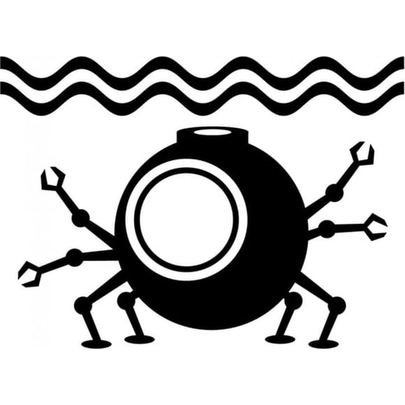 Decomural Submarine Robot Ocean Transport WS-18749
