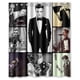 thumbnail image 1 of Cortina de ducha Justin Timberlake, juego de cortinas de baño con ganchos, tamaño 60 x 72 pulgadas, 1 of 3