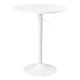thumbnail image 1 of Mesa de Bar Regulable en Altura 60cm Diametro Full Blanco, 1 of 6