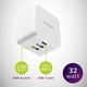 thumbnail image 2 of Cargador de pared USB Philips DLP1032Q/37 32W para iPhone iPad, 2 of 2