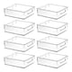 thumbnail image 1 of Contenedores de almacenamiento ShelfShaper de plástico transparente, 10.8 x 7.9 x 3.4 pulgadas (jueg, 1 of 8