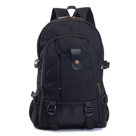 1 Pc Explosive Men's Backpack Durable American Trend Large Capacity High School Junior High School Student Bag Computer Bag