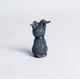 thumbnail image 2 of Gato Negro con Cuernos de Resina 10 cm Halloween - Frank & Mortis, 2 of 3