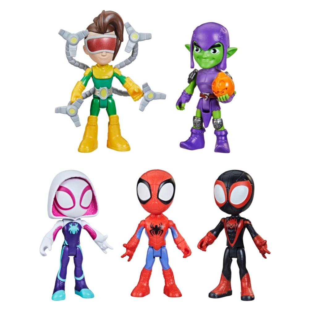 Colección De Figuras Hasbro Marvel 3.9 Pulgadas 5 Piezas