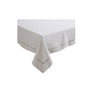 Genérico - Mantel Liso Laser Cut 160X250 Cm, Color Crudo