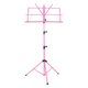 thumbnail image 5 of Trípode plegable de metal de alta calidad para soporte de partitura plegable rosa, 5 of 5