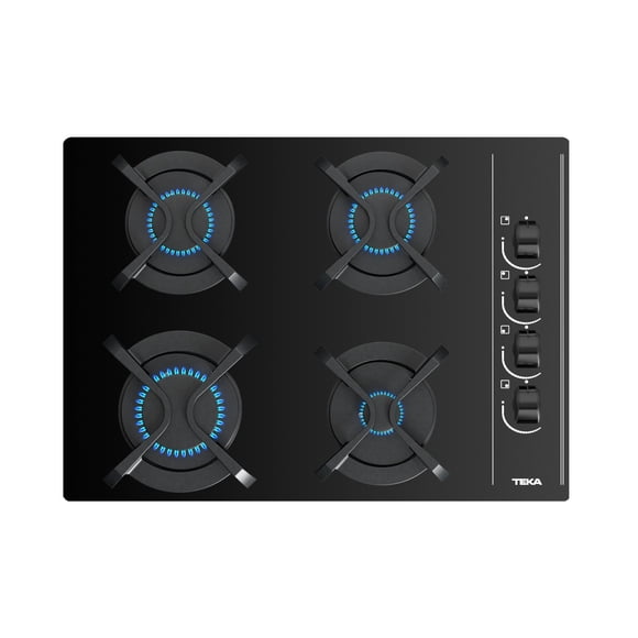 Encimera Gas natural 4 Quemadores Gbc 64003 Nat Bk