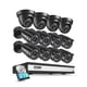 thumbnail image 1 of Sistema de cámara de seguridad ZOSI 16CH 3K Lite con disco duro de 2 TB 12 1080P, 1 of 9
