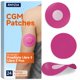 thumbnail image 1 of Cubiertas para sensores RHYZIA Libre 3/Plus - Pack de 24 fucsia, 1 of 7