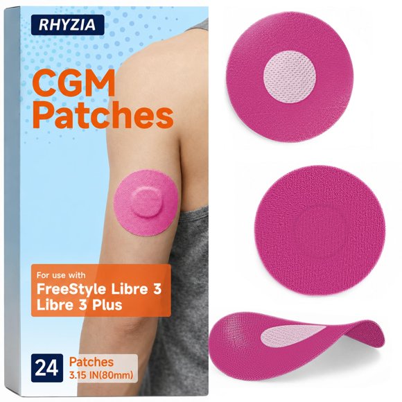Cubiertas para sensores RHYZIA Libre 3/Plus - Pack de 24 fucsia