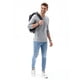 thumbnail image 2 of Polera Hombre Manga Larga Cuello V Gris Talla XL, 2 of 3