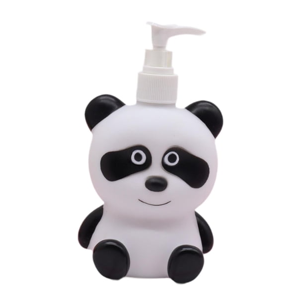 Divertido Dispensador De Jabón, Botella Vacía Recargable Con Bomba Para Niños, Regalo De Baño, Panda