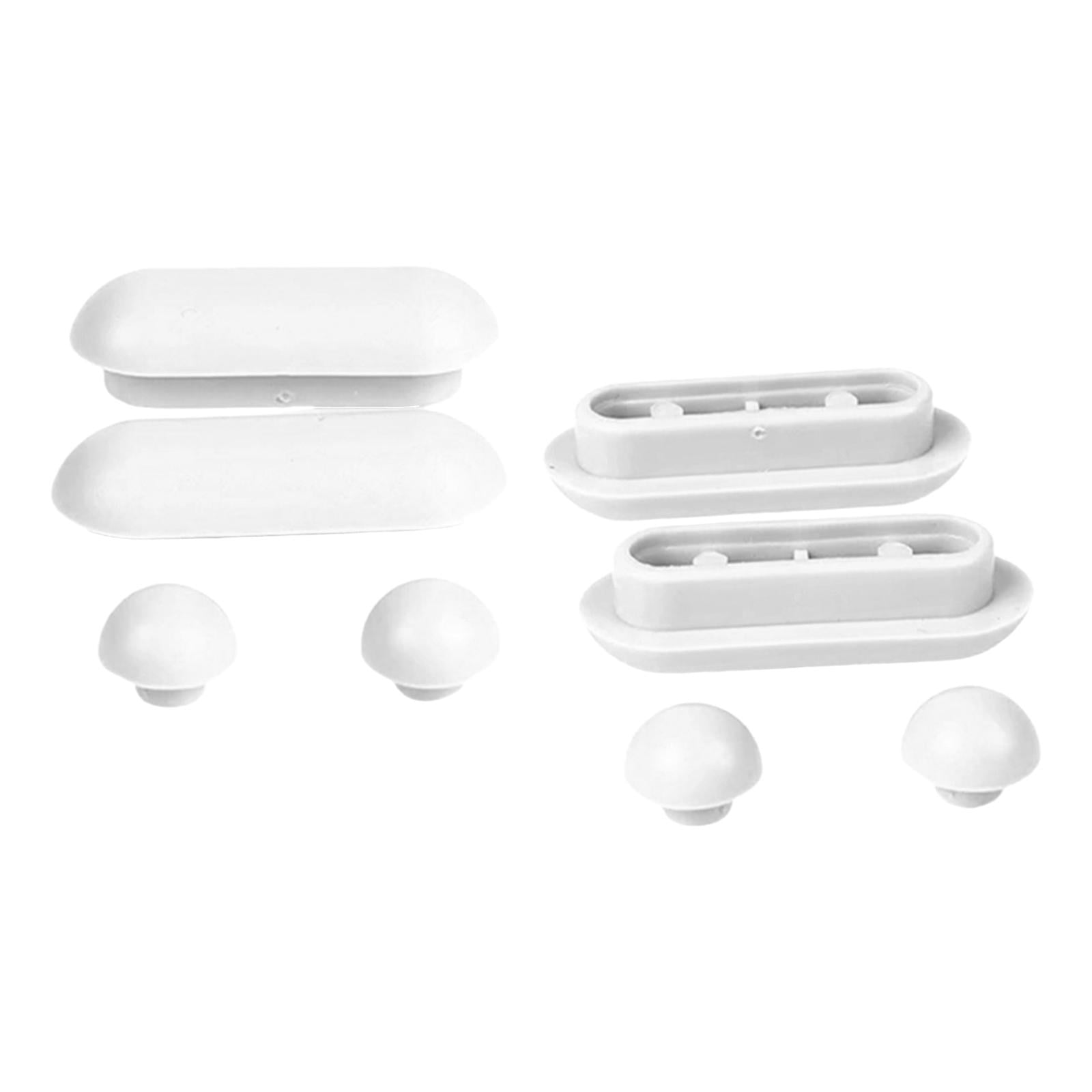 Bothyi - Kit De Reemplazo De Topes De Tapa De Inodoro Para Bidé, Accesorios De Inodoro Para Hotel, Hogar, Blanco