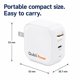 thumbnail image 3 of Cargador USB‑C MAKTAR Qubii Power 45 W + Tarjeta microSD de 256 GB, 3 of 9