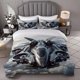 thumbnail image 1 of Science Fiction Aircraft Themed Bedding Three-piece Set Duvet Cover and Pillowcase Set Soft and Comfortable, 1 of 5