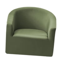 Bothyi - Fundas De Sofá De Color Sólido Lavables Con Brazos Y Asiento Para El Dormitorio Del Hogar Verde Militar