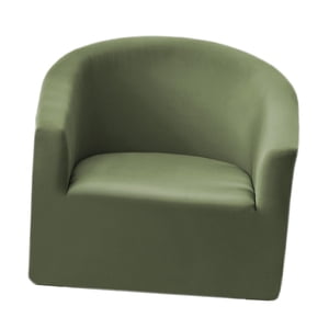 Bothyi - Fundas De Sofá De Color Sólido Lavables Con Brazos Y Asiento Para El Dormitorio Del Hogar Verde Militar