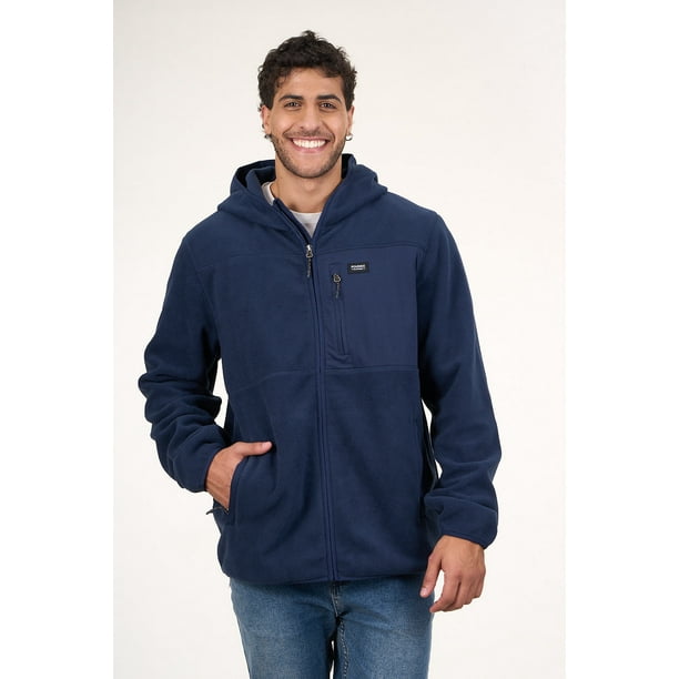 Poleron Micropolar Full Zipper Y Gorro 8706