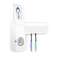 Importclick - Dispensador Pasta Dental Con Organizador De Cepillos