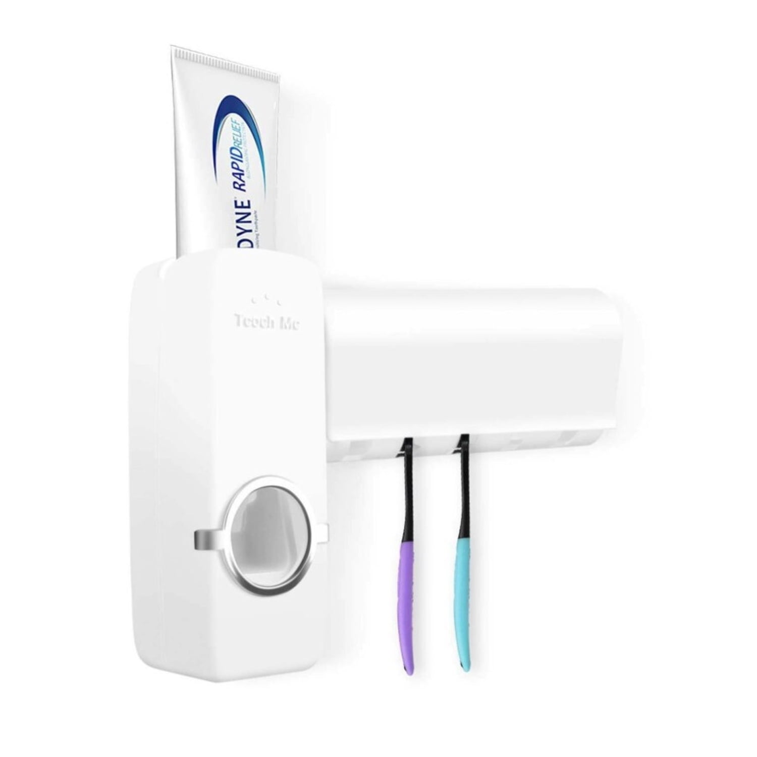 Importclick - Dispensador Pasta Dental Con Organizador De Cepillos