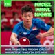 thumbnail image 3 of Pelotas de Ping Pong D‑Xam 40 mm Paquete de 50 Blancas 1‑Estrella, 3 of 9