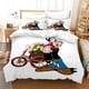 thumbnail image 1 of Popeye The Sailor White Quilt Duvet Cover Set Bedclothes Bedding3-Piece Bedding Set, 1 of 4