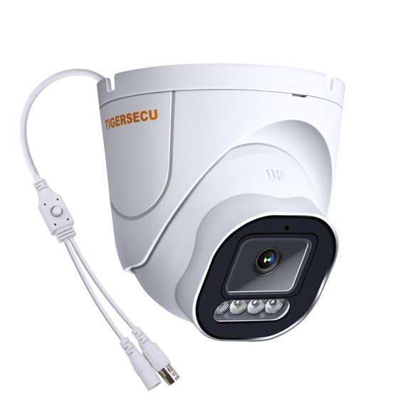 Cámara de seguridad TIGERSECU 5MP Gran Angular Domo para DVR