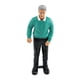 thumbnail image 1 of Figura En Miniatura Pintada, Colección De Escenas De Películas, Adorno De Escritorio, Personas Pequeñas, Abuelo, 1 of 3