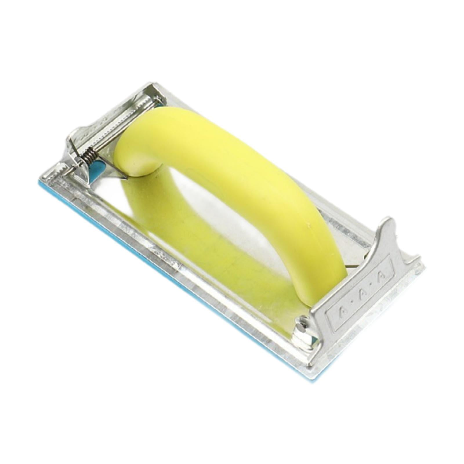 Magideal - Soporte De Papel De Lijador De Lijador Manual Con Manija Para El Piso De Paneles De Yeso Clip De Metal Portátil Bloque De Lijado Manual Para , Style C Estilo C