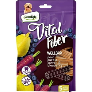 Dentalight Snack Vital Fiber Wellbar Arándano 85 Gr