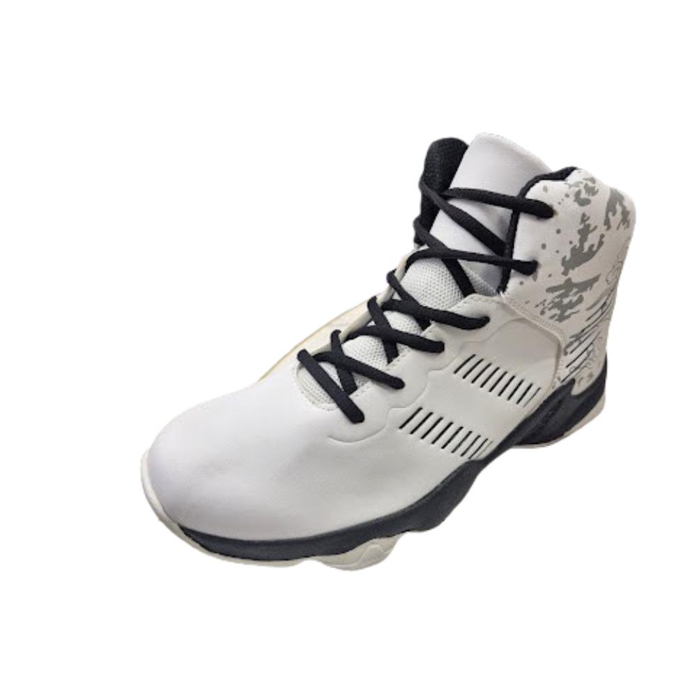 Vinnys Outlet - Zapatilla Hombre Con Caña Blanco