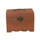 thumbnail image 1 of Hucha De Madera Caja De Almacenamiento De Madera Banco De Dinero Rústico Portátil Cofre Del Tesoro S, 1 of 3