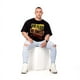 thumbnail image 4 of Polera Hombre Oversize Estampado Urban Negro Talla S, 4 of 5