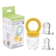 thumbnail image 1 of Keep Your Baby Happy and Healthy with Our Silicone Baby Pacifier - The Ultimate Fruit and Vegetable Bite, Food Supplement Artifact, Teether, and Molar Stick with Hand Guard!, 1 of 5