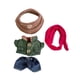 thumbnail image 2 of Ropa De Muñecas De Moda Ropa Hecha A Mano Para Muñecas De 15-17 Cm Muñecas De Niño Vestir Abrigo Pantalones Sombrero Bufanda, 2 of 3