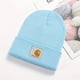 thumbnail image 1 of Warm and Cozy Unisex Knit Beanie with Solid Color and Skull Design - Perfect for Skiing, Autumn, and Winter, 1 of 5