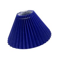 Ioensy - Pantalla Plisada Tela Mesa Techo Luz Sombra Dormitorio Tela Azul