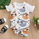 thumbnail image 1 of Summer Cute Sloth Allover Print Round Neck Baby Bodysuit For Your Lovely Baby Boy!, 1 of 5