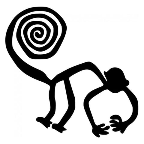 Rienda Libre Graphics - Decomural Funny Monkey Ws-15726