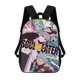 thumbnail image 1 of Devorador de Almas-theme Backpack, Campus style schoolbag Bookbag with Adjustable Shoulder Straps And Large Zip Compartment, Unisex Travel Bags., 1 of 6