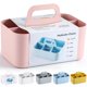 thumbnail image 1 of Caddie Organizer AOZITA Papelable, multiusos, de plástico, rosa, 1 of 9