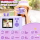 thumbnail image 2 of Cámara infantil con impresión instantánea YINOCHE KC5 con tarjeta SD de 8 GB, color morado, 2 of 7