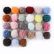 thumbnail image 2 of suxuMhao Pompones Esponjosos a Granel para Manualidades, Pompones Rosas de 1.5-2 Pulgadas para Sombreros, Decoración DIY y Proyectos de Manualidades, Pompones Suaves para Tejer Sombreros, Llaveros, 2 of 3