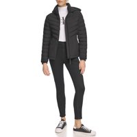 Chaqueta Calvin Klein Para Mujer, Acolchada, Color Negro, Talla L